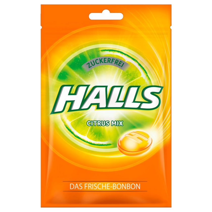 Halls Citrus Mix zuckerfrei 65g